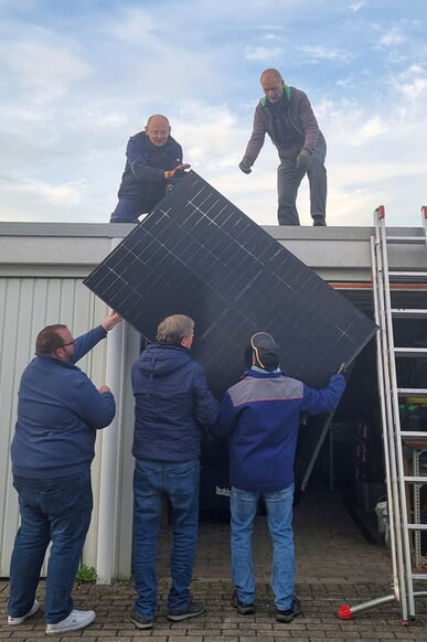 Sauberer Strom für Pfarrhaus