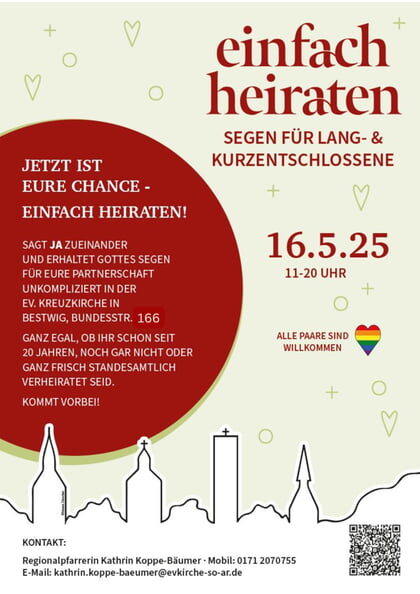 Einfach heiraten!