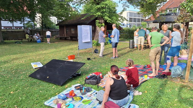 Balkonkraftwerk Diskussion danach